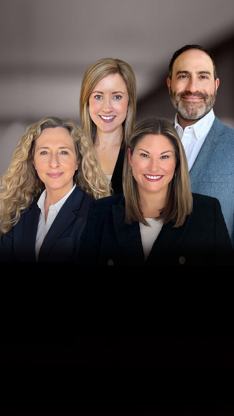 Newly appointed RHR senior partners Mandi MacDonald, Eric Prensky, Juliet Saxe, and Sonya Stevens.
