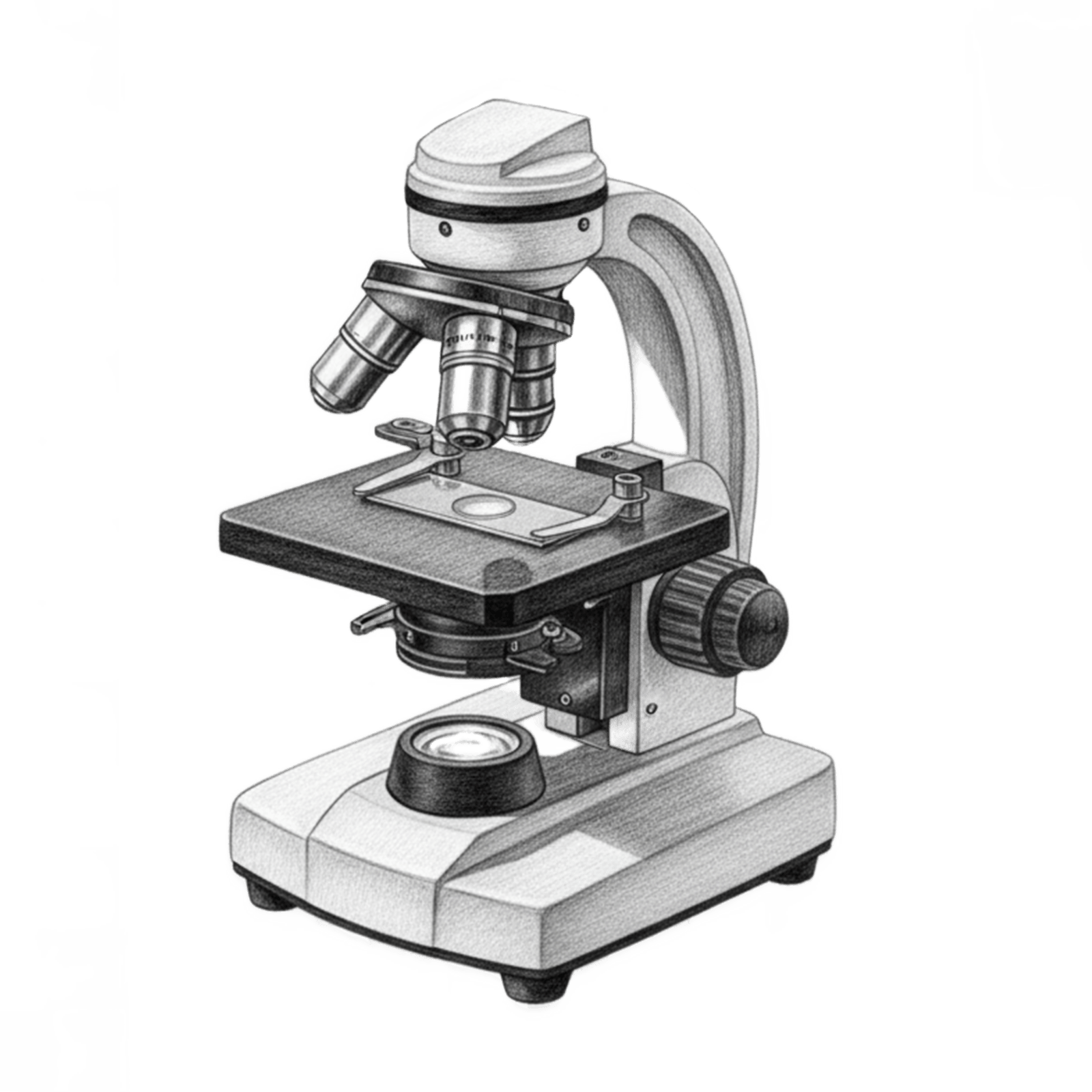 Illustration of a microscope, representing leadership insight, detailed evaluation, and talent assessment through RHR’s Leadership Assessment, Coaching, and Development Solutions.