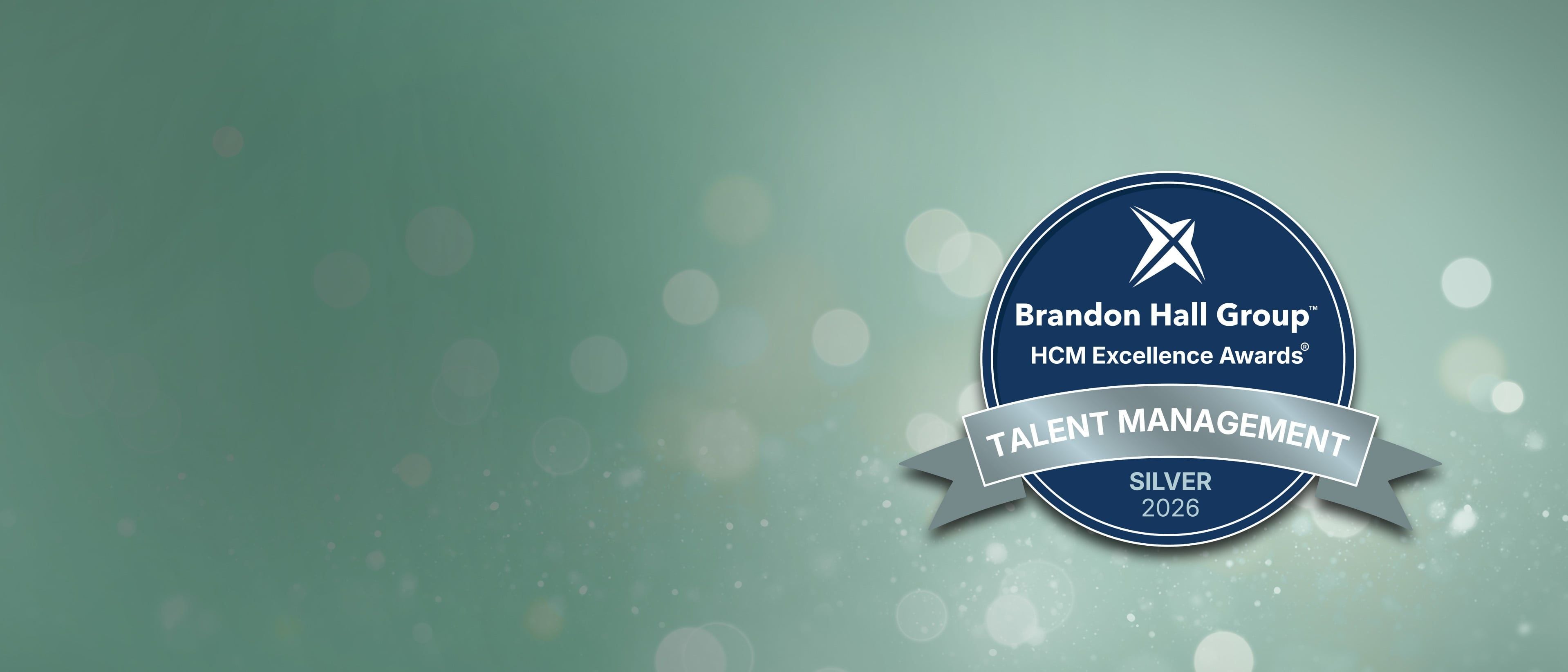 Brandon Hall Group Silver 2026 HCM Excellence Award for Talent Management won by EllisDon and RHR.