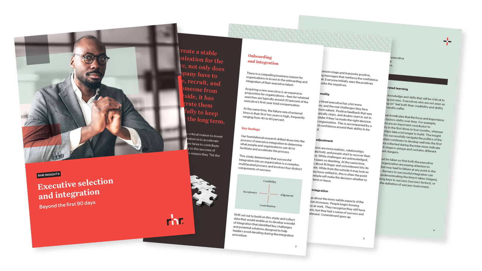 Executive selection and integration insight preview focused on helping leaders succeed beyond the first 90 days through strategic onboarding.